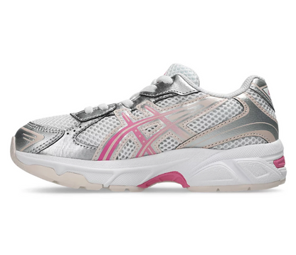 Kids Asics Gel-1130 PS (White/Dragonfruit)