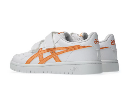 Kids Asics Japan S PS (White/Faded Orange)