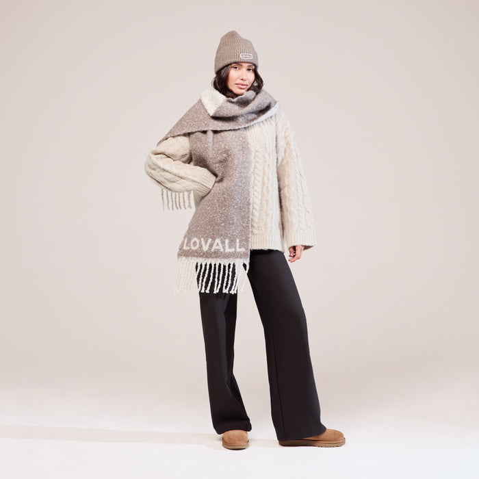 Knitted Hat - Mocha