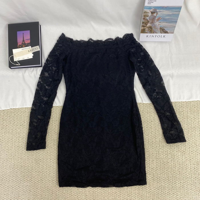 Lace Off-The-Shoulder Dress