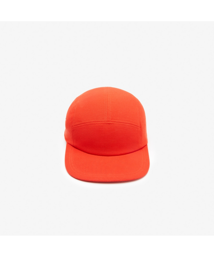 Lacoste Unisex Girolle Organic Cotton Piqué Cap (Orange)