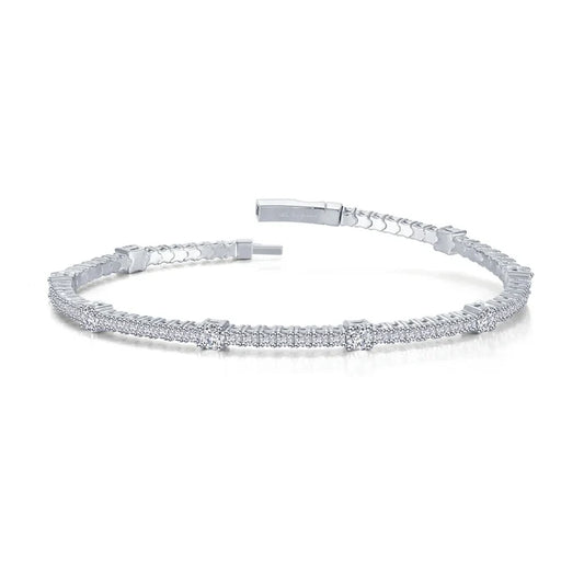 Lafonn 3.25 CTW Station Flexible Tennis Bracelet
