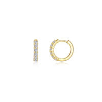 Lafonn Alexa Huggie Earrings in Gold