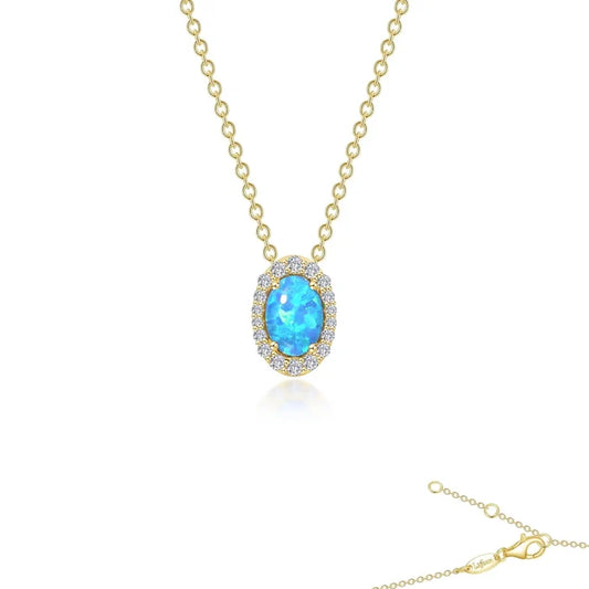 Lafonn Vintage Inspired Halo Necklace