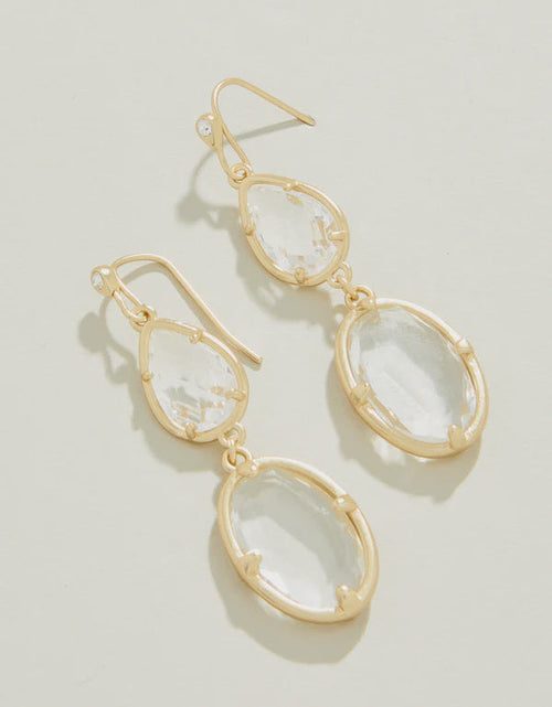 Lagoon Earrings Crystal