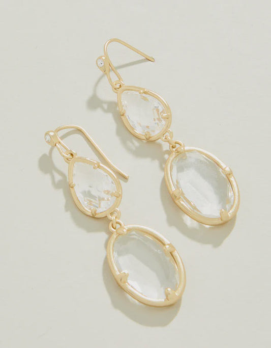 Lagoon Earrings Crystal