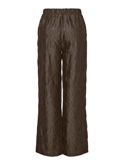 Limo Wide Leg Pants (Chocolate Brown)
