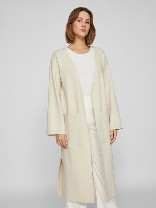 LOLO L/S KNIT CARDIGAN (CREAM)