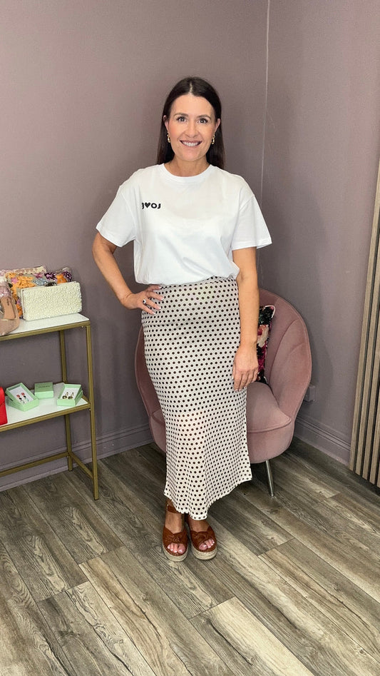 Love T-Shirt (Black/Bright White)