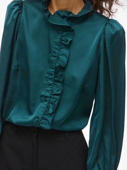 Lydia Frill Shirt (Ponderosa Pine)