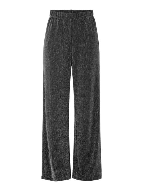 Maeve High Waisted Pants (Black/Silver)