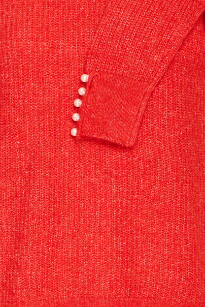 Mara Knit Jumper (Fiery Red)