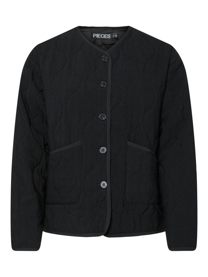 Mel Quilted Jacket (Black)