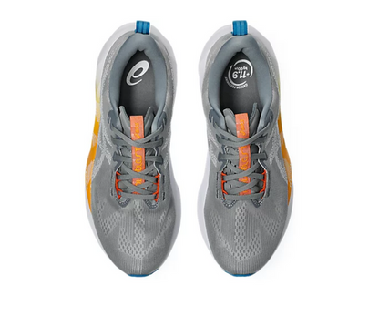 Mens Asics Novablast 5 (Gravel/White)