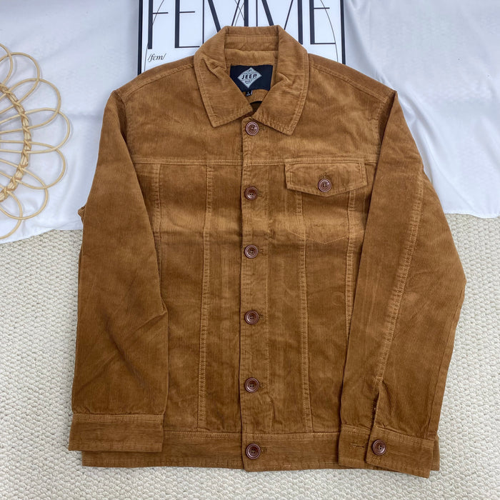 Mens Thin Corduroy Jacket