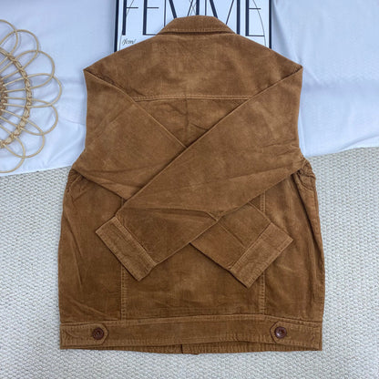 Mens Thin Corduroy Jacket