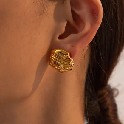 Midnight River Earrings (Gold)