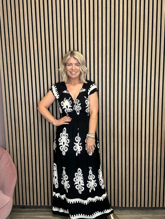 Millie Maxi Dress (Black)