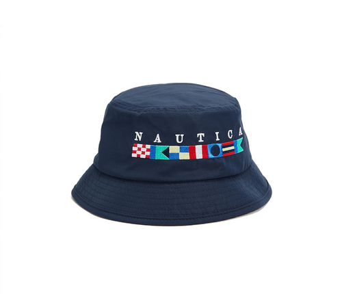 Nautica Pacific Bucket Hat (Dark Navy)