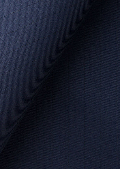 Navy Twill Vest - SARTORO