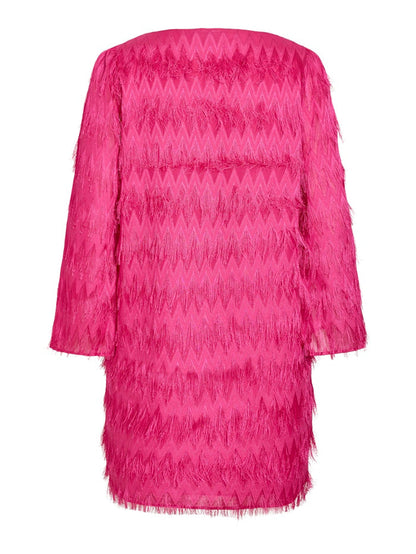 Nell Mini Dress (Raspberry Rose)