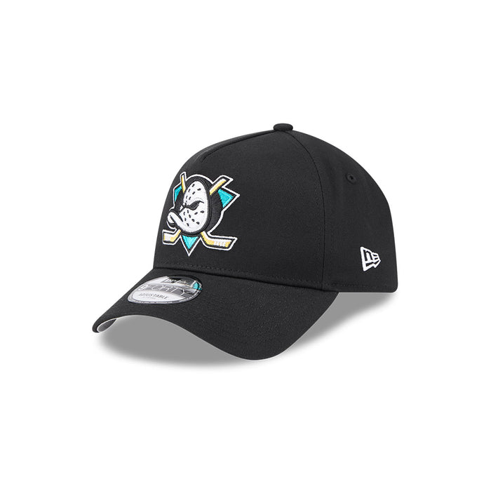 New Era Anaheim Ducks 9Forty A-Frame Cap (Black)