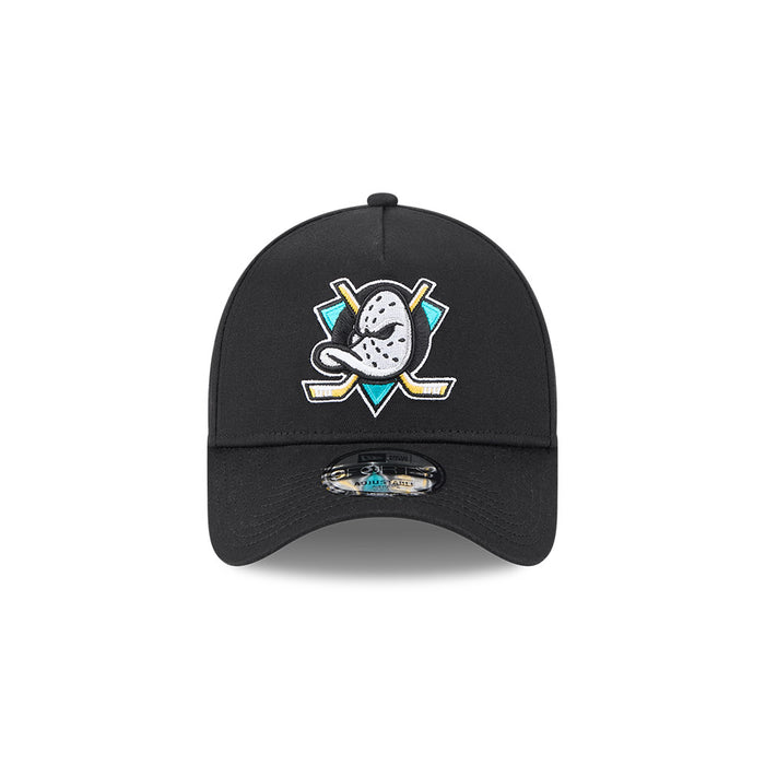 New Era Anaheim Ducks 9Forty A-Frame Cap (Black)