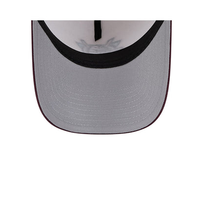 New Era Anaheim Ducks 9Forty A-Frame Cap (White/Burgundy)
