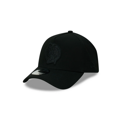New Era Boston Celtics 9Forty A-Frame Cap (Black/Black)