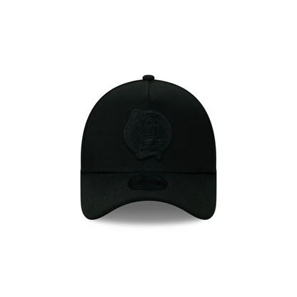 New Era Boston Celtics 9Forty A-Frame Cap (Black/Black)