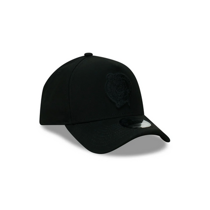 New Era Boston Celtics 9Forty A-Frame Cap (Black/Black)