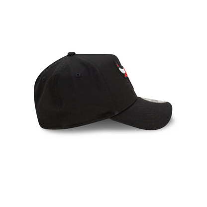 New Era Chicago Bulls 9Forty A-Frame Cap (Black)