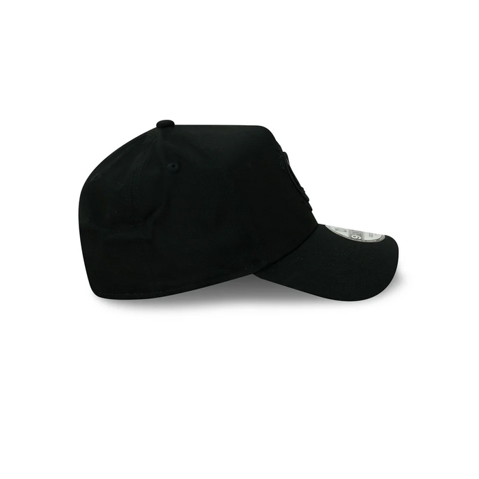 New Era Golden State Warriors 9Forty A-Frame Cap (Black/Black)