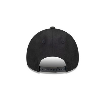 New Era Golden State Warriors 9Forty A-Frame Cap (Black/Black)