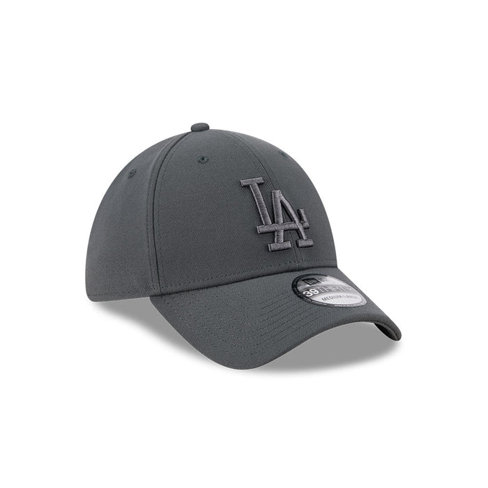 New Era L.A Dodgers 39Thirty Stretch Fit Cap (Steel Tonal)