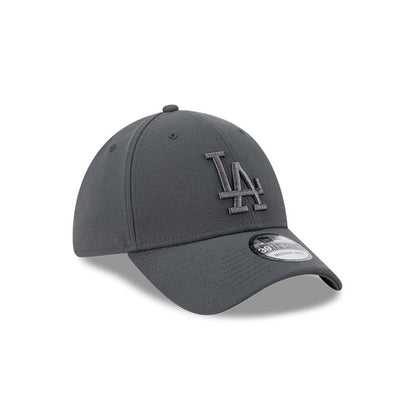 New Era L.A Dodgers 39Thirty Stretch Fit Cap (Steel Tonal)