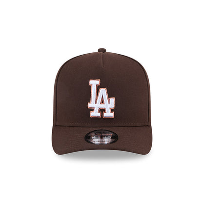 New Era L.A Dodgers 9Fifty A-Frame SnapBack (Burnt Wood)
