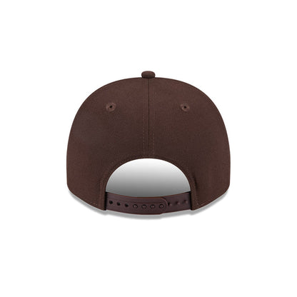 New Era L.A Dodgers 9Fifty A-Frame SnapBack (Burnt Wood)