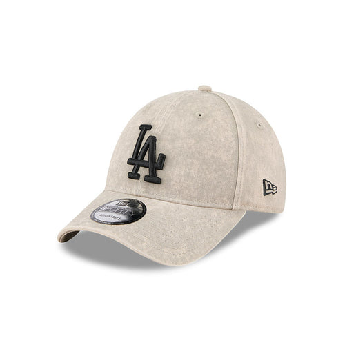 New Era L.A Dodgers 9Forty Snapback Cap (Washed Pebble/Black)