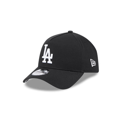 New Era L.A Dodgers “Script Logo” 9Forty A-Frame Cap (Black)
