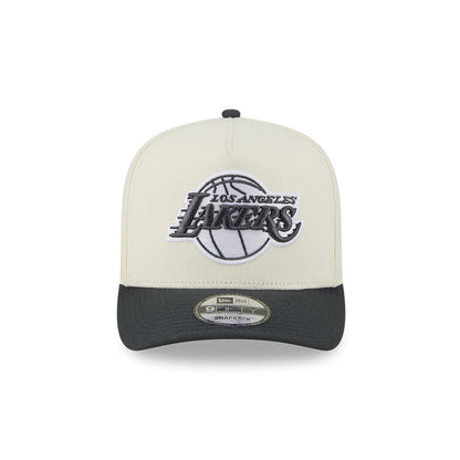 New Era L.A Lakers 9Fifty SnapBack Cap (Cream/Graphite)