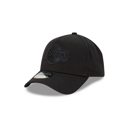 New Era L.A Lakers 9Forty A-Frame Snapback (Black/Black)