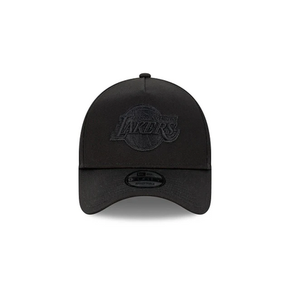 New Era L.A Lakers 9Forty A-Frame Snapback (Black/Black)