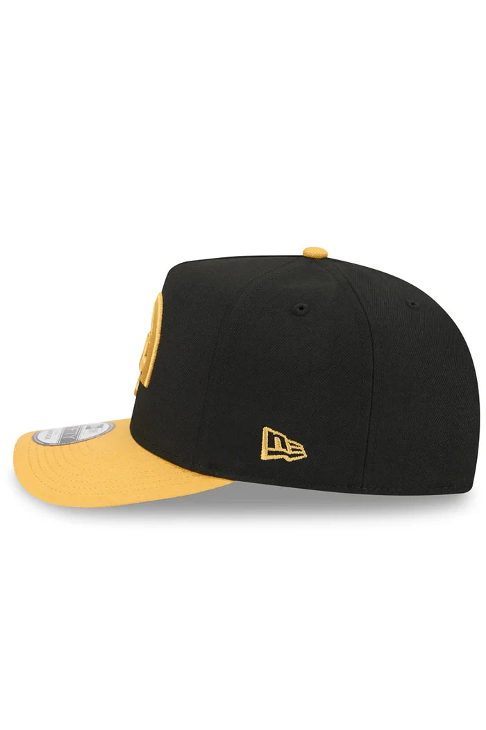 New Era L.A Rams 9Fifty A-Frame SnapBack (Black/Mustard)