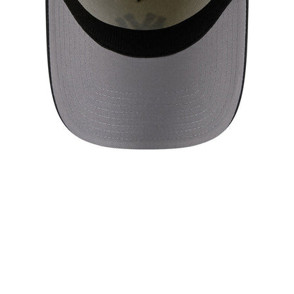 New Era N.Y Yankees 39Thirty A-Frame Stretch Fit Cap (Cream/Graphite)