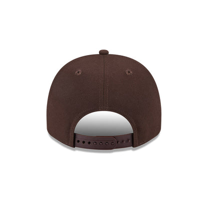 New Era N.Y Yankees 9Fifty A-Frame SnapBack (Burnt Wood)