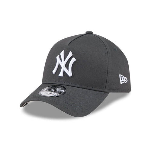 New Era N.Y Yankees 9Forty A-Frame Cap (Graphite Grey)