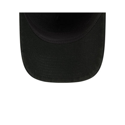 New Era N.Y Yankees 9Forty A-Frame Cap (Washed Canvas Black)