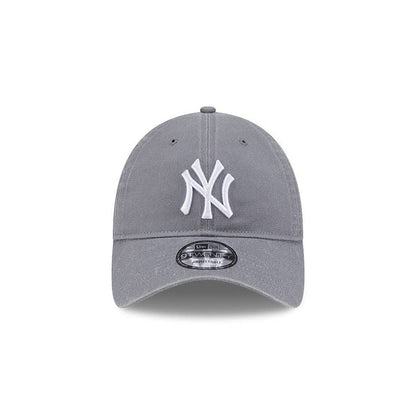 New Era N.Y Yankees 9Twenty Adjustable Cap (Storm Grey)