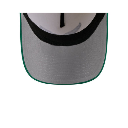 New Era Philadelphia Eagles 39Thirty A-Frame Adjustable Cap (Cream/Green)